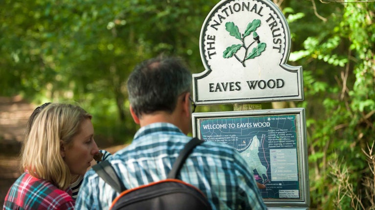 Visitors orienteering at Arnside and Silverdale, Cumbria